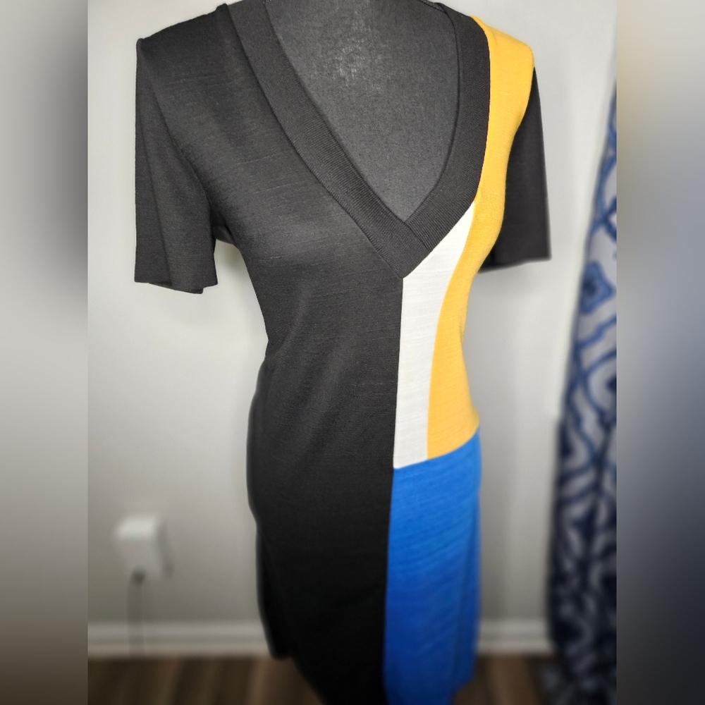 ZARA Color Block Dress - Picture 2 of 9